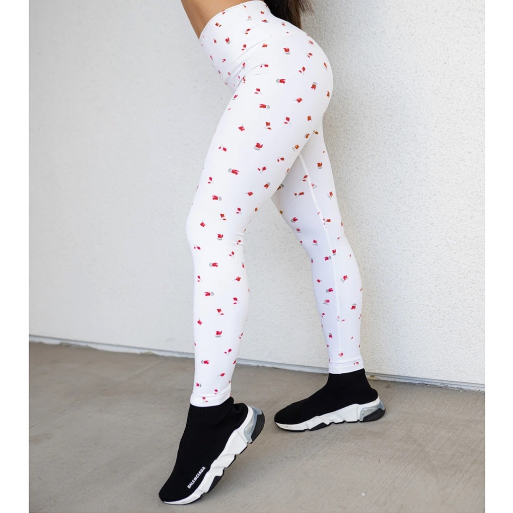 ASTORIA Activewear LUXE Rose Blossom Leggings - Picture 5 of 5